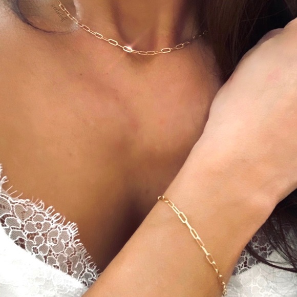 Gold Filled Chain Bracelet - Picture 2 of 6